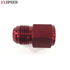 Red AN10 10AN Male to AN-8 Female Straight Swivel Fuel Oil Gas Line Fitting