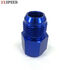 Blue AN10 10AN Male to AN-8 Female Straight Swivel Fuel Oil Gas Line Fitting