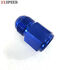 Blue AN10 10AN Male to AN-8 Female Straight Swivel Fuel Oil Gas Line Fitting