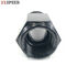 Black AN10 10AN Male to AN-8 Female Straight Swivel Fuel Oil Gas Line Fitting