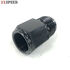 Black AN10 10AN Male to AN-8 Female Straight Swivel Fuel Oil Gas Line Fitting