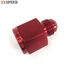 Red AN8 8AN Female to AN-6 Male Straight Swivel Fuel Oil Gas Line Fitting