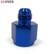 Blue AN8 8AN Female to AN-6 Male Straight Swivel Fuel Oil Gas Line Fitting