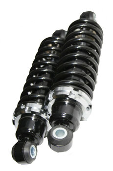 1 Pair Rear Street Rod Coil Over Shock w/200 Pound Black Coated Springs