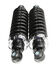 1 Pair Rear Street Rod Coil Over Shock w/350 Pound Black Coated Springs