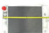 2 Row Universal LEFT Inlet Aluminum Radiator Oversize 22.5"x20.2"x3.75" W/14"Fan