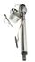 32" GM Style Universal Floor Shift Steering Column+9 holes Wheel Adapter Silver