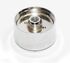 32" GM Style Universal Floor Shift Steering Column+9 holes Wheel Adapter Silver