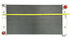 2 Row Universal Right Inlet Aluminum Radiator Oversize 38" x 20" x 4.5" W/12"Fan