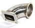 90 Degree Stainless Steel Adapter T4-4 bolt flange to3.5”ID V-band Flange