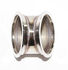 45 Degree Stainless Steel 4"ID 4.76"OD V-Band Flange Conversion Adapter