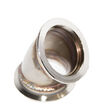 45 Degree Stainless Steel 2.25 quot;ID 2.9 quot;OD V-Band Flange Conversion Adapter