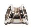 45 Degree Stainless Steel 2.25"ID 2.9"OD V-Band Flange Conversion Adapter