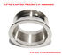 Galvanized Polished Exhaust Reducer Mold Seamless V-Band Flange 3"ID to 2.5"ID