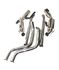 Dual 4"Tip Muffler Catback Exhaust for Ford Mustang05-10 GT/07-10Shelby GT500 V8