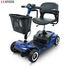 4 Wheel Mobility Scooter Folding Drive Device, Loading Capacity 265 lbs (Blue)