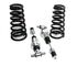 1 Pair Front Coil Over Shock w/500LB Spring for GM A F X G Body SBC Small Block