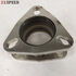 2.5 inch 3 Bolt Flange Exhaust Muffler Pipe Extension Flange Mild Steel Adapter