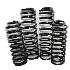 FRONT+REAR 3.25" Lift Coil Springs for Jeep Wrangle JK 07-18 4WD/07-10 2WD 4D