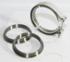 COMBO T3/T4-5Bolt to3"ID V-Band Flange Steel Adapter +1 Clamp+2 Flanges+1XGasket