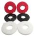 7"Clean Floor Red/White Pad+Holder Kit fit Emotor EM-02 Dual Brush FloorScrubber