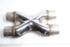 Universal Stainless Steel 2.25"ID X-pipe Xpipe X Pipe Crossover Dual Exhaust