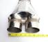 3" Single/Dual SS T201 Exhaust Stamped Y Pipe Adapter Connector 10" Length