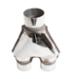 2.5" Single/Dual SS T201 Exhaust Stamped Y Pipe Adapter Connector 10" Length