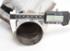 2.5" Single/Dual SS T201 Exhaust Stamped Y Pipe Adapter Connector 10" Length