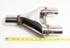2.25" Single/Dual SS T201 Exhaust Stamped Y Pipe Adapter Connector 320mm Length