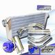 Universal Intercooler 31x12x3 +Piping 2.5 quot;+BOV 50MM+3 quot; adapter Mazda Dodge