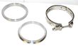 4 quot; V band V-Band Clamp Flange Turbo Exhaust catalytic converter SS