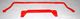 2002 2003 2004 2005 Honda Civic Si Hatchback Rear Anti Sway Bar w lower tie bar