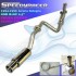 1994- 1999 Acura Integra GSR VTEC B18B CATBACK EXHAUST 2.5" Exten Silencer 1.9"