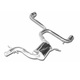 Direct Bolt On 2010-2014 VW Golf GTi MK6 Catback Exhaust Dual 2.5 quot; Exhaust Pipe