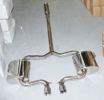 Dual Catback Exhaust BMW Mini Coopers T304 Stainless Steel 2001 UP 2002 2003