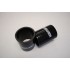Silicone hose 2" straight COUPLER black re-enforced