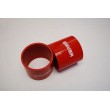 Silicone reducer hose 3 quot; straight COUPLER red  (a pair)