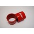 Silicone reducer hose 3" straight COUPLER red  (a pair)