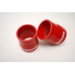 Silicone reducer hose 2.25 quot;-2.5 quot; straight COUPLER red