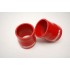 Silicone reducer hose 2.25"-2.5" straight COUPLER red