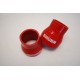 Silicone reducer hose 2 quot;-2.75 quot; straight COUPLER red