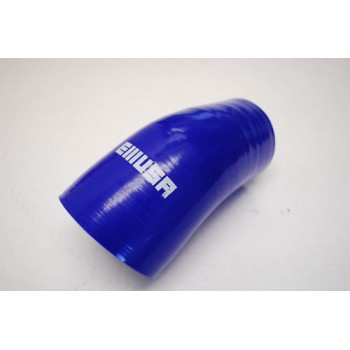 Silicone Reducer hose 45 degree 2"-2.5" COUPLER blue