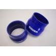 Silicone reducer hose 3 quot;-3.5 quot; straight COUPLER blue