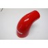 Silicone Reducer hose 90 degree 2"-3" COUPLER red