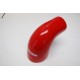 Silicone Reducer hose 90 degree 2 quot;-3 quot; COUPLER red