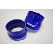 Silicone reducer hose 3.5 quot;-4 quot; straight COUPLER blue