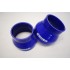 Silicone reducer hose 3"-4" straight COUPLER blue