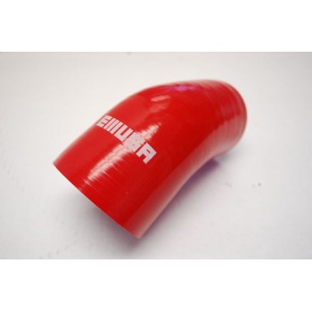 Silicone Reducer hose 45 degree 2.5"-3" COUPLER red
