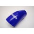 Silicone Reducer hose 45 degree 2.5"-3" COUPLER blue
